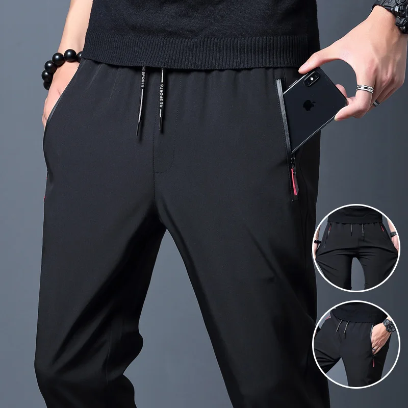 Streetwear Brand - Celana Kasual Pria Celana Jogger Pinggang