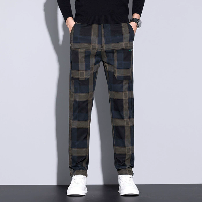 Celana Kotak-kotak Pria – Cela - Streetwear Brand Tags ulasan dan harga