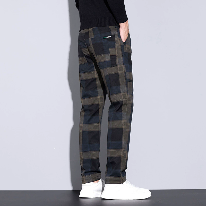 Celana Kotak-kotak Pria – Cela - Streetwear Brand Tags ulasan dan harga