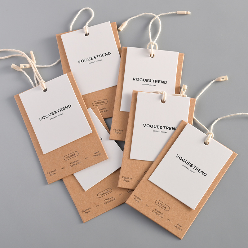 Tag Gantung Kertas Kraft Vinta - Streetwear Brand Tags ulasan dan harga