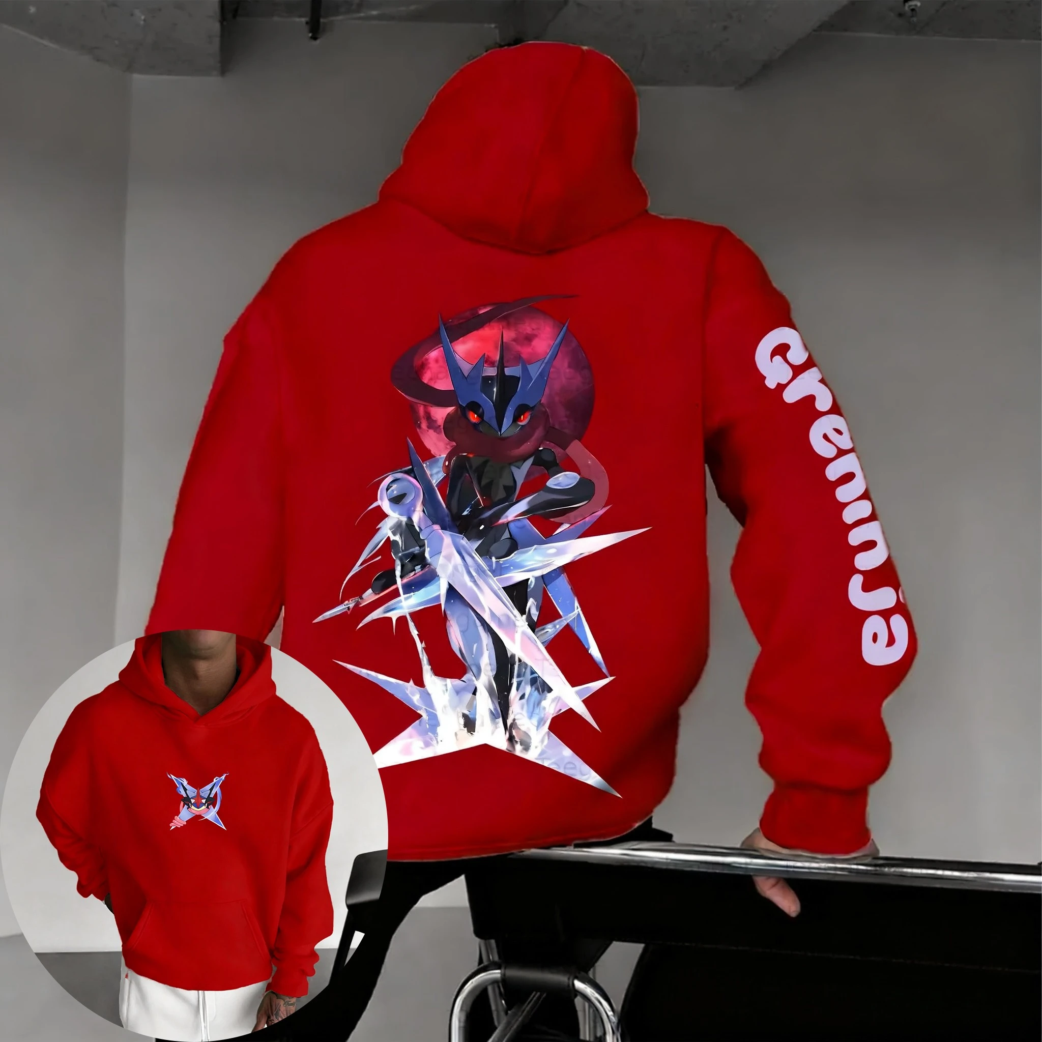 Hoodie Bermerek Greninja Anime - Streetwear Brand ulasan dan harga