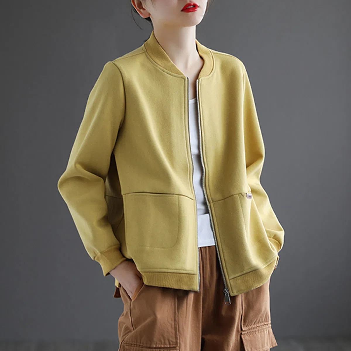 Kardigan beresleting model lon - Streetwear Brand Tags ulasan dan harga