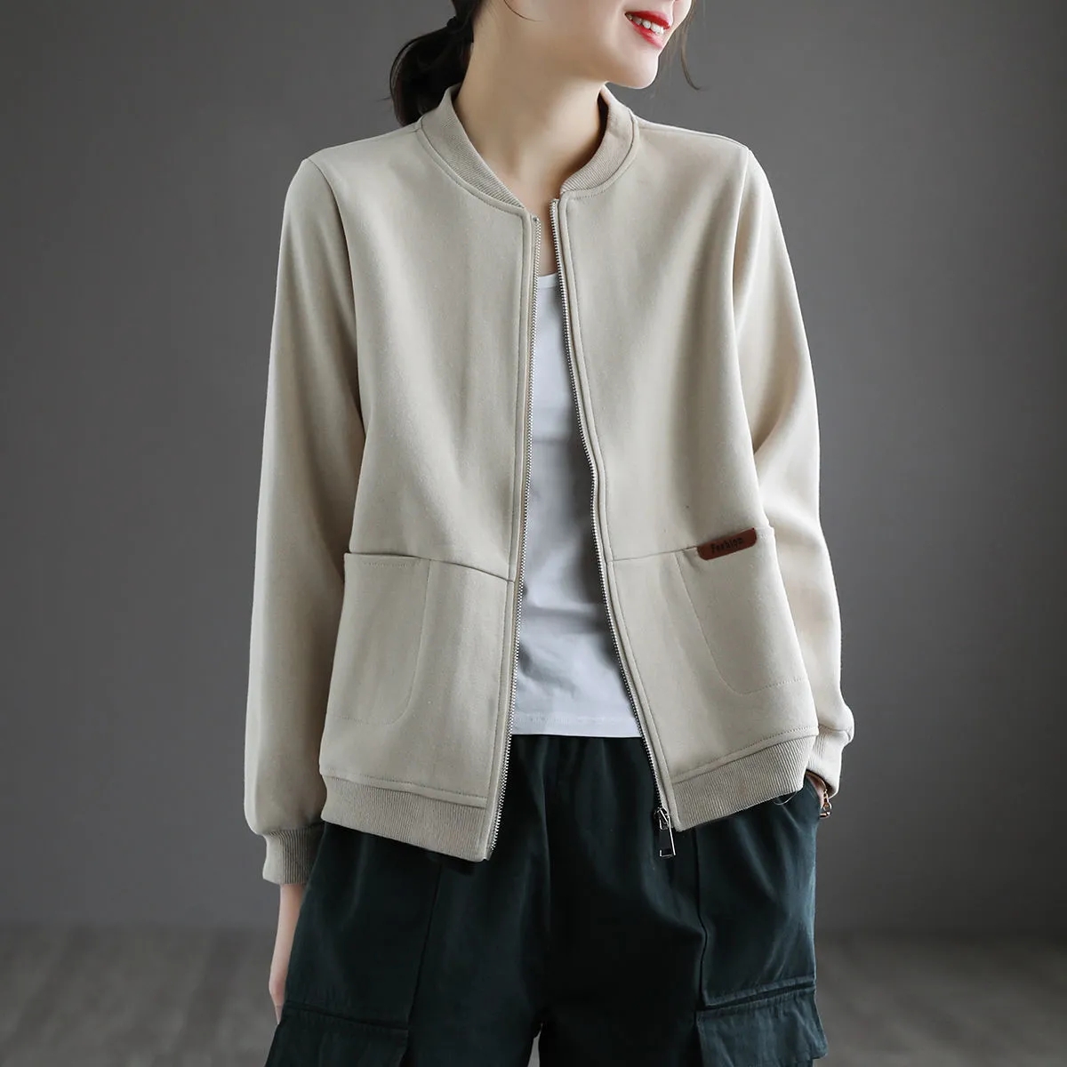 Kardigan beresleting model lon - Streetwear Brand Tags ulasan dan harga