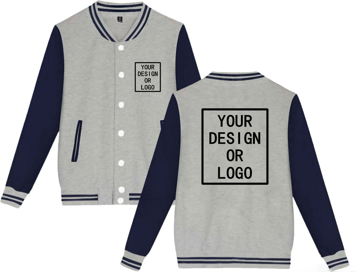 Jaket Baseball Kasual Warna So - Streetwear Brand ulasan dan harga