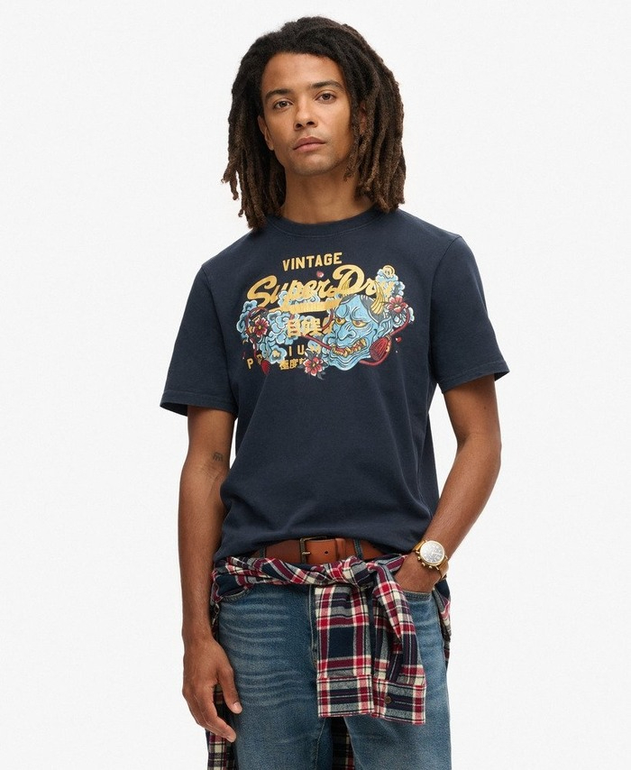 Kaos Grafis Kasual Superdry de - Streetwear Brand ulasan dan harga